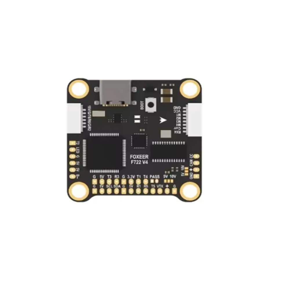 Jual FOXEER F722 V4 Flight Controller ICM42688, Barometer, OSD, Black ...