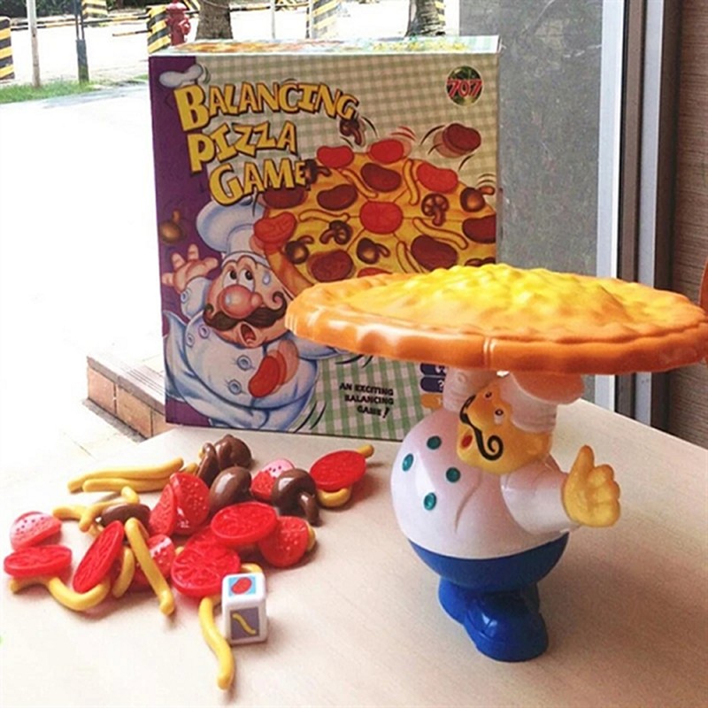 Jual Balance Pizza Children Toys Board Game Funny Family Friends Party ...