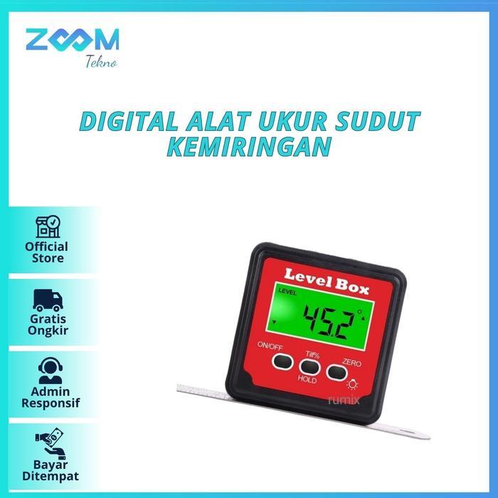 Jual [Cod Zt] Inclinometer Digital Alat Ukur Sudut Kemiringan Slope ...