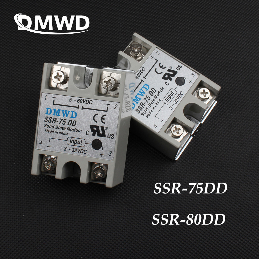 Jual STOK TERBATAS! TOP BRAND DMWD solid state relay SSR-75DD SSR-80DD ...