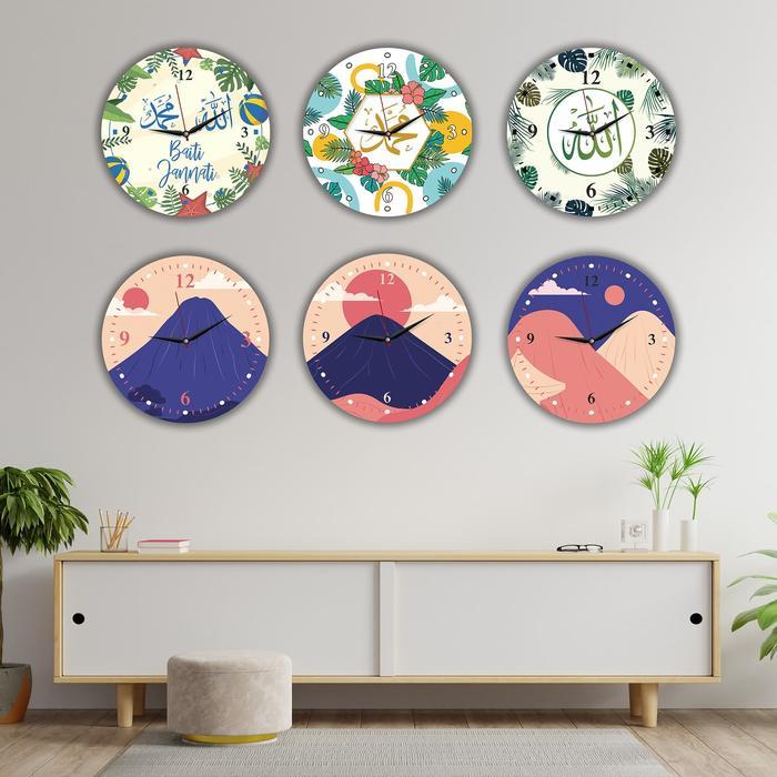 Jual Jam Dinding Custom Ukuran 30cm MDF - Print Custom Jam Dinding ...