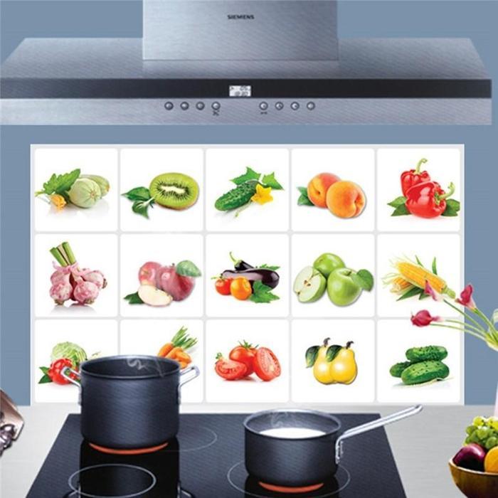 Jual STICKER DAPUR/ STIKER DAPUR 45X75-TL229-FRUITS | Shopee Indonesia