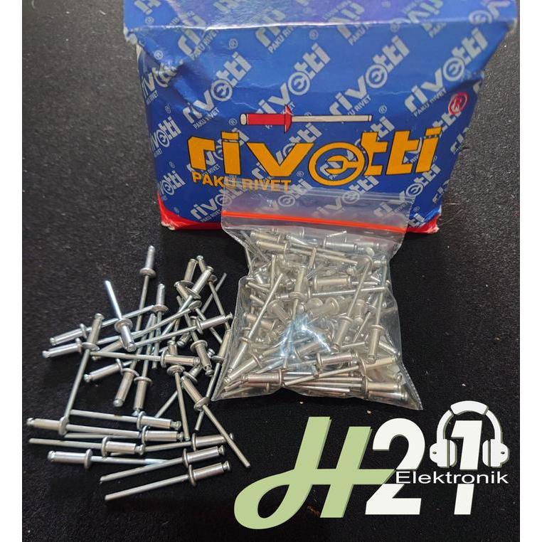 Jual Paku Rivet Rivetti 435 1 Kotak/Dus Isi 1000 Pcs Paku Keling Riveti ...