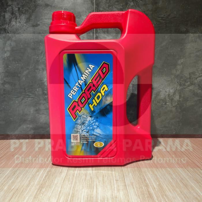 Jual PERTAMINA RORED HDA 90 4 LITER/1 GALON - OLI GARDAN ORIGINAL ...