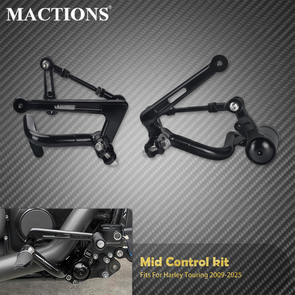 Jual FLASH SALE Motorcycle Mid Control Kit Shift Brake Bracket Linkage ...