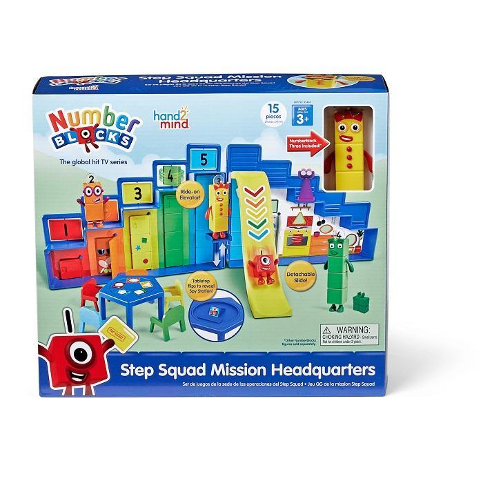 Jual Numberblocks Step Squad Headquarters Playset Figure Numberblock ...