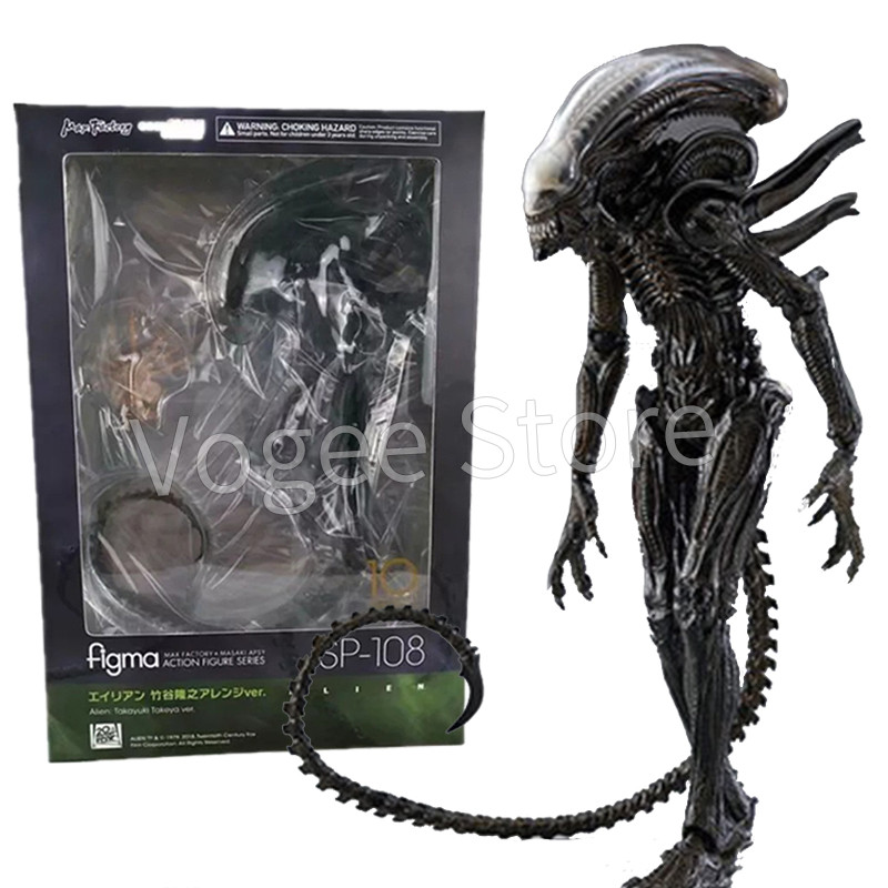 Jual Alien Figma Sp-108 Action Figures Toys 16cm High Quality Aliens ...