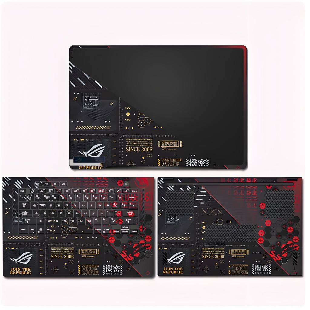 Jual Dazzle Stickers for ASUS ROG Flow X13 GV301 GV301Q GV301R GV302 ...