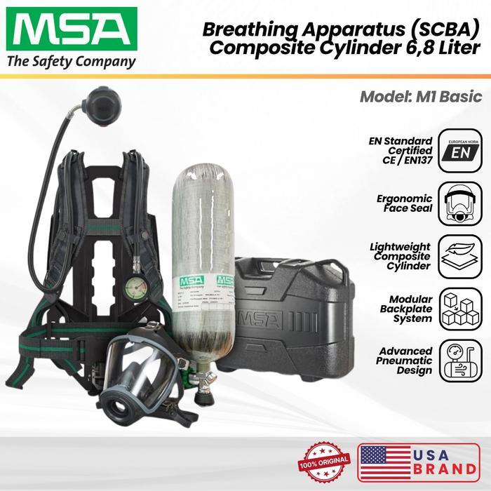 Jual ORIGINAL Self Contained Breathing Apparatus (SCBA) MSA M1 Basic ...