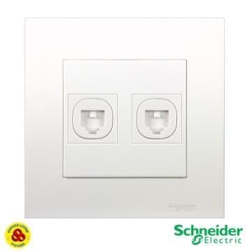 Jual SCHNEIDER STOP KONTAK TELP 2 GANG VIVACE SCHNEIDER KB32TS WITH ...