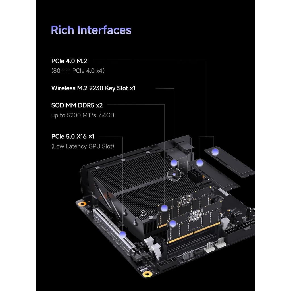 Jual Minisforum 795S7 Mini Tower: AMD Ryzen 9 7945HX, Dual DDR5/PCIe 4. ...