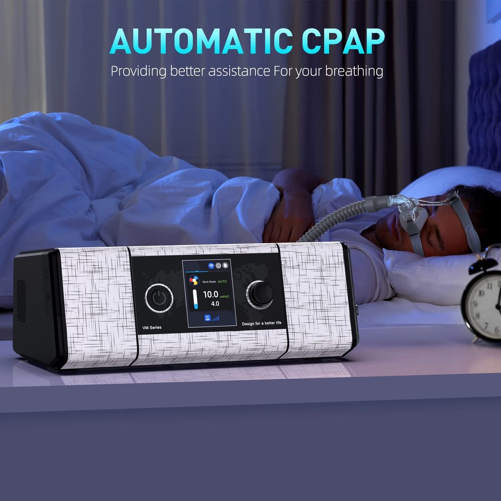 Jual VM-6 Auto Portable CPAP Machine Travel Sleep Apnea Respirator Home ...