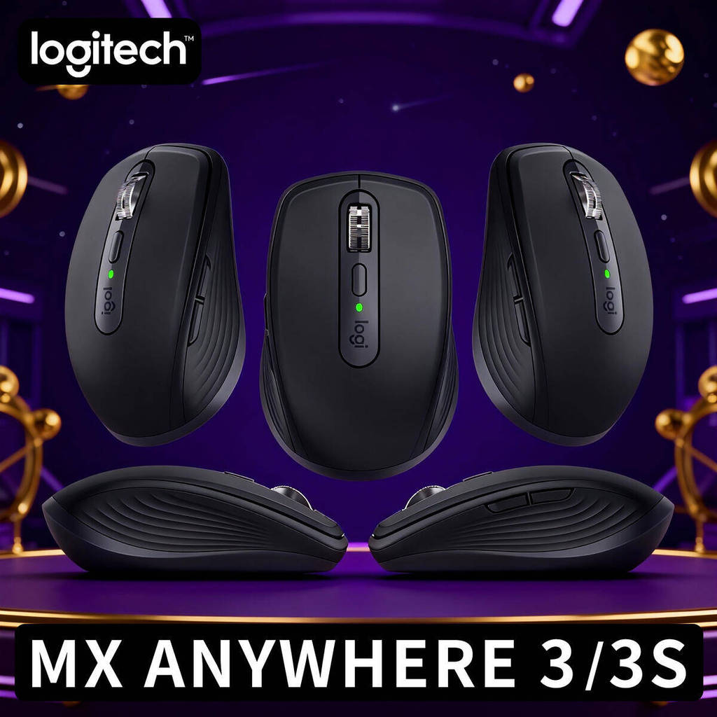 Jual Logitech MX Anywhere 3S Bluetooth Mouse Custom DPI High Precision ...