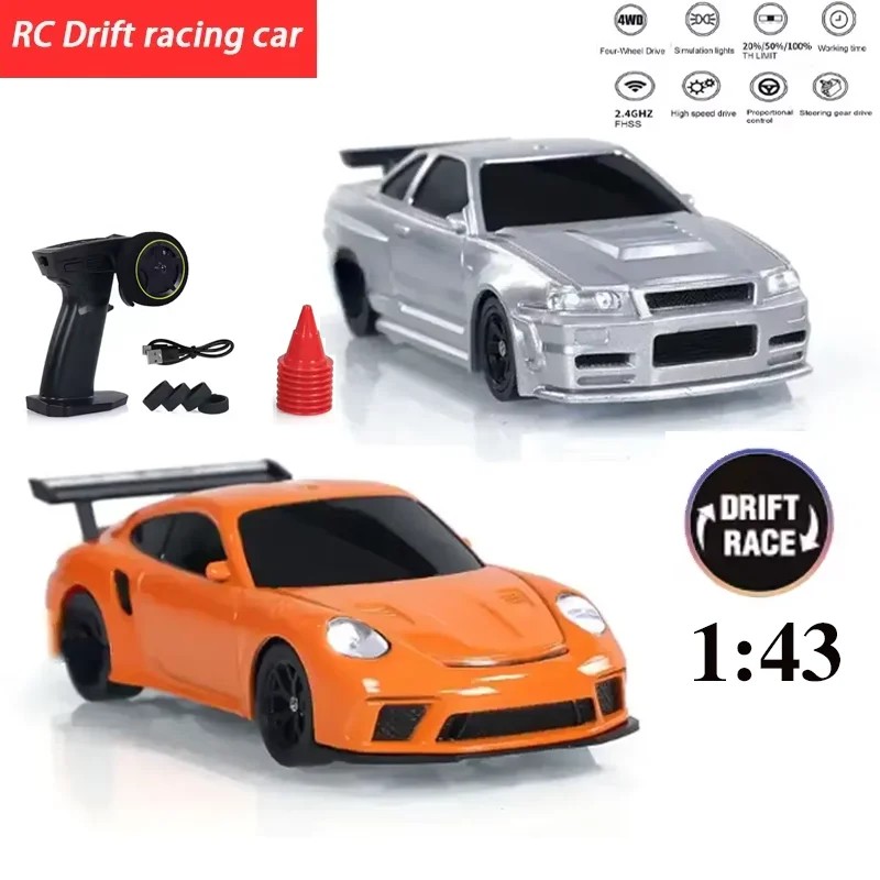 Jual New 143 RC Drift Cars Mini RC Race Cars 2.4G Remote Control 4WD ...
