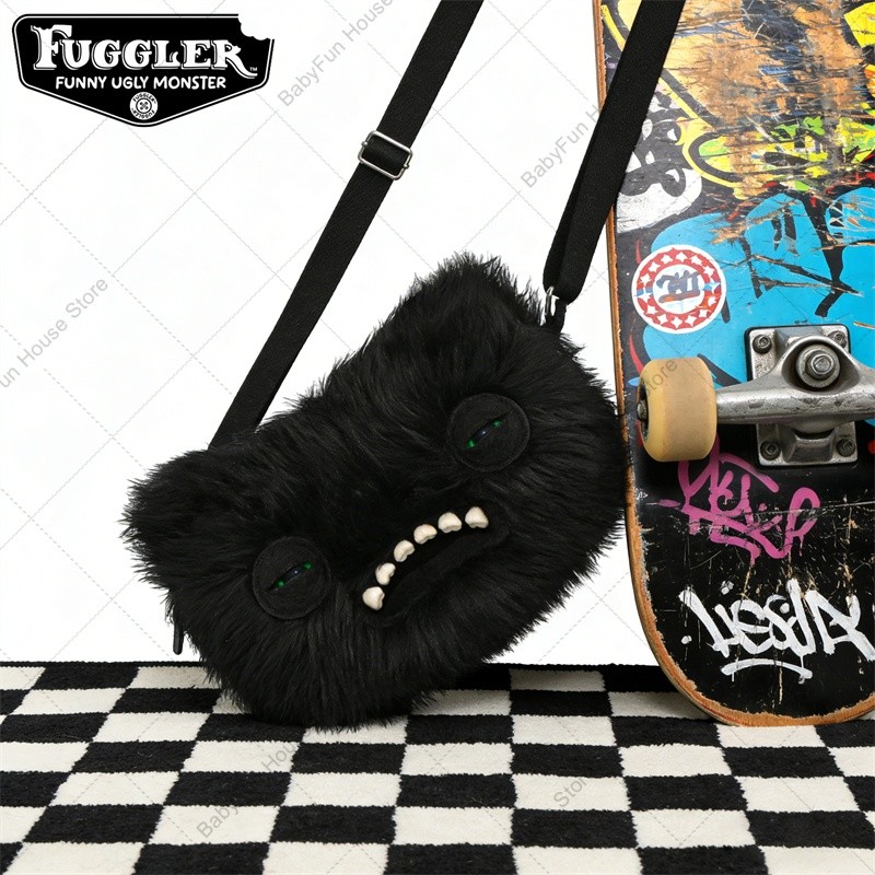 Jual Original Fuggler Funny Ugly Teeth Monster Plush Toy Crossbody Bag ...