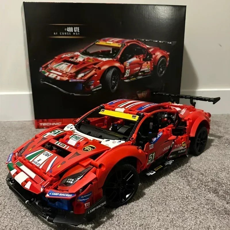 Jual Supercar Building Blocks Set 42125 1684PCS Advanced MOC Race Car ...