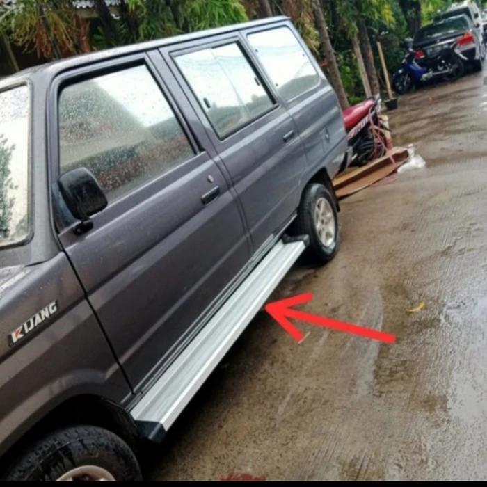 Jual Foot step injakan samping mobil kijang Rover plus bracket | Shopee ...
