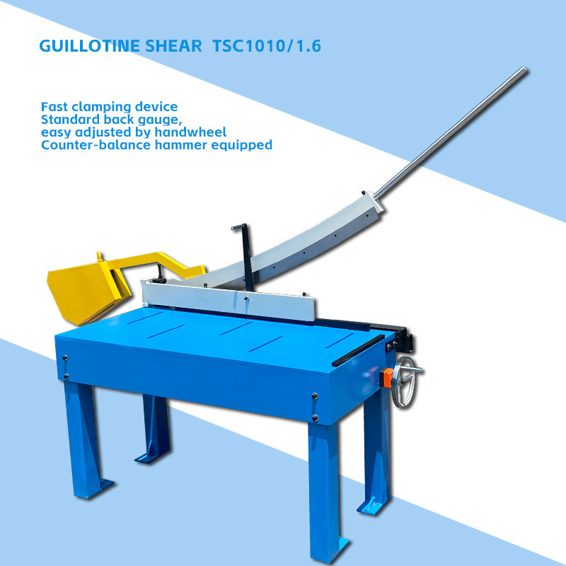 Jual Lapak_ Table Sheet Metal Shears TCS1010-1.6 Equipped with a ...
