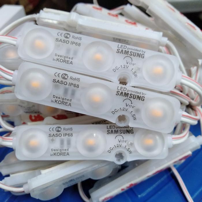 Jual Led Module Samsung Warna Kuning 12V | Shopee Indonesia
