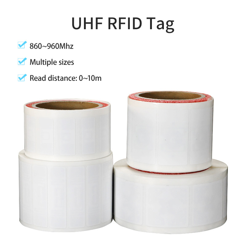Jual 100pcs UHF RFID Labels Multiple Styles Passive UHF Adhesive Label ...