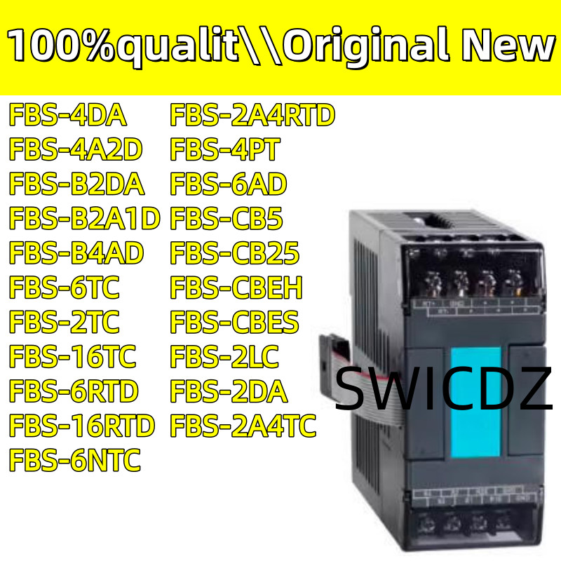Jual 100% New original PLC FBs Series module FBS-2AD FBS-4DA FBS-4A2D ...