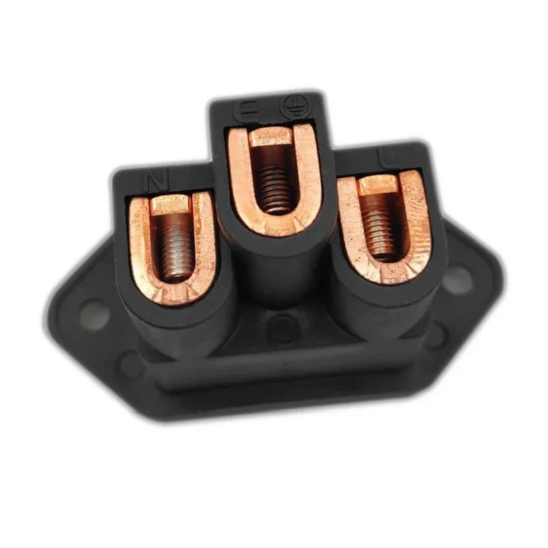 Jual 2pcs AC FI-06 IEC Inlet Socket pure copper/Gold Plated/Rhodium ...