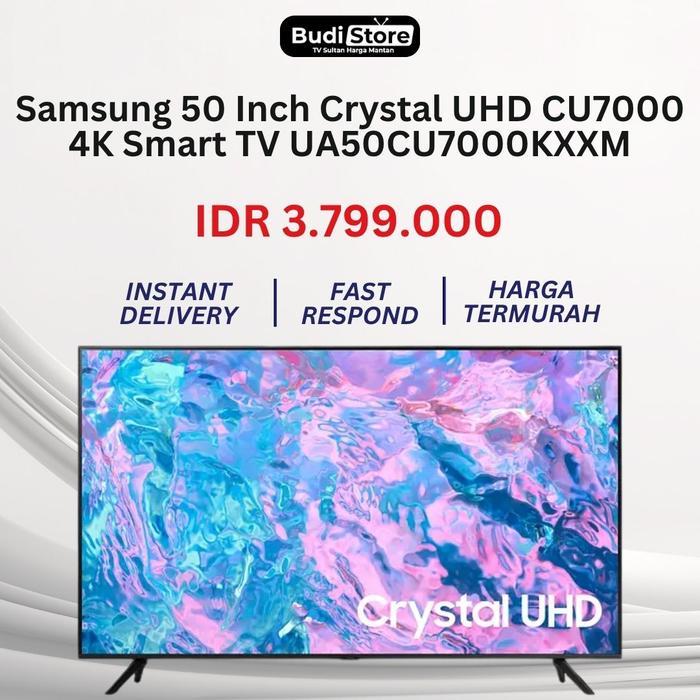 Jual Samsung 50 Inch CU7000 Smart TV Crystal UHD 4K UA50CU7000KXXD ...