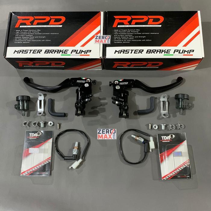 Jual Master Rem Set RPD 17mm 16mm Yamaha XMAX NMAX Old All New NMAX ...