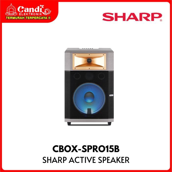 Jual SHARP Active Speaker 3 Way Speaker SPRO Series CBOX-SPRO15B ...