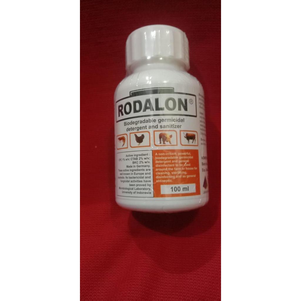 Jual RODALON 100ML ANTI SEPTIC DISINFECTANT DETERGENT AMPU MEMBASMI ...