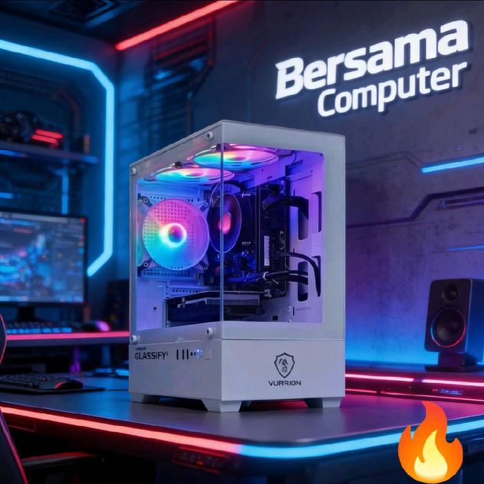 Jual PC Gaming Editing core i7 Ram 16 gb Ssd 240 gb monitor 24 in full ...