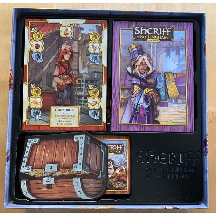 sheriff of nottingham card sleeves Amazon.com: CMON Sheriff of Nottingham Board Game (2nd Edition)
