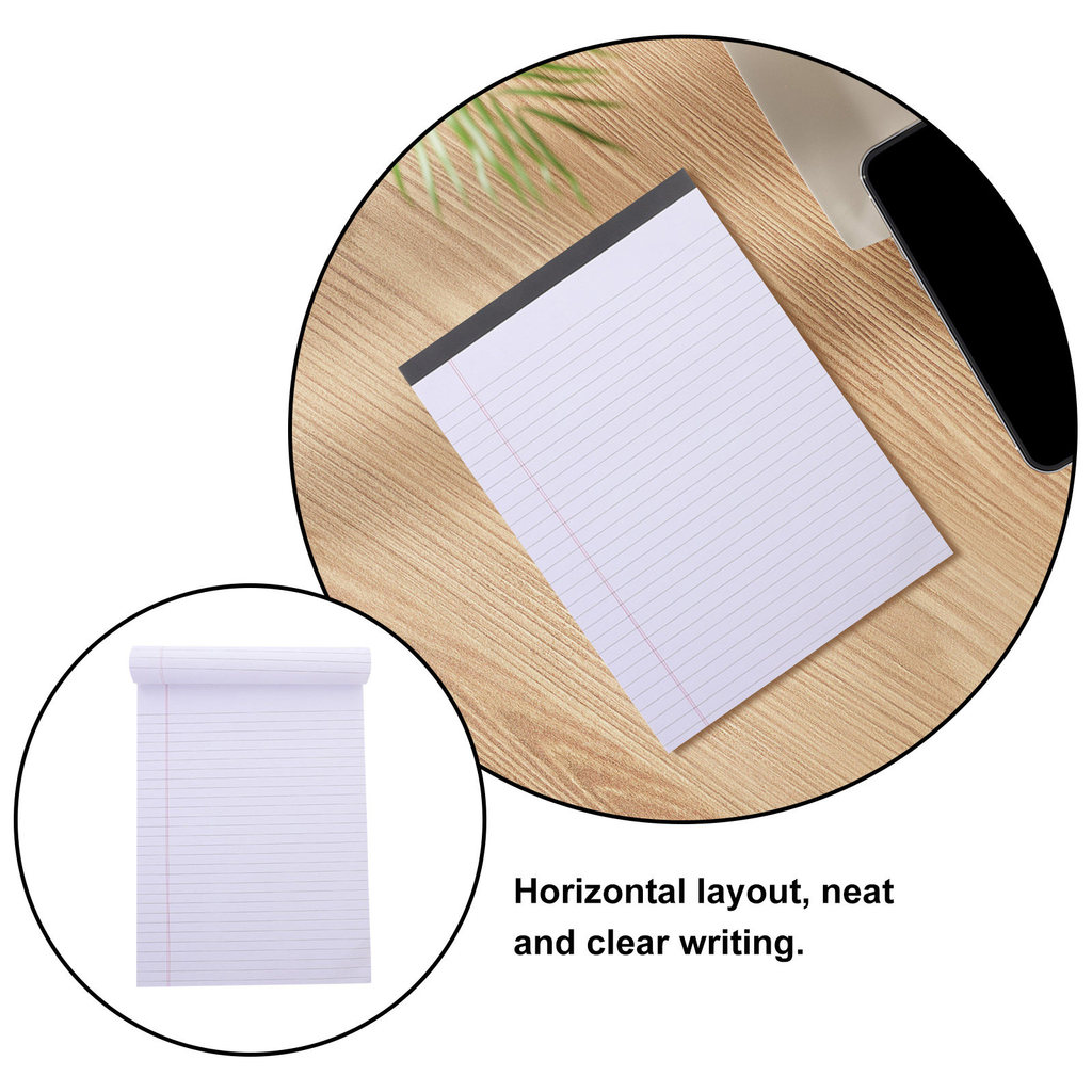 Jual 6 Books Letter Sized Writing Pads College Ruled Paper Handwriting ...
