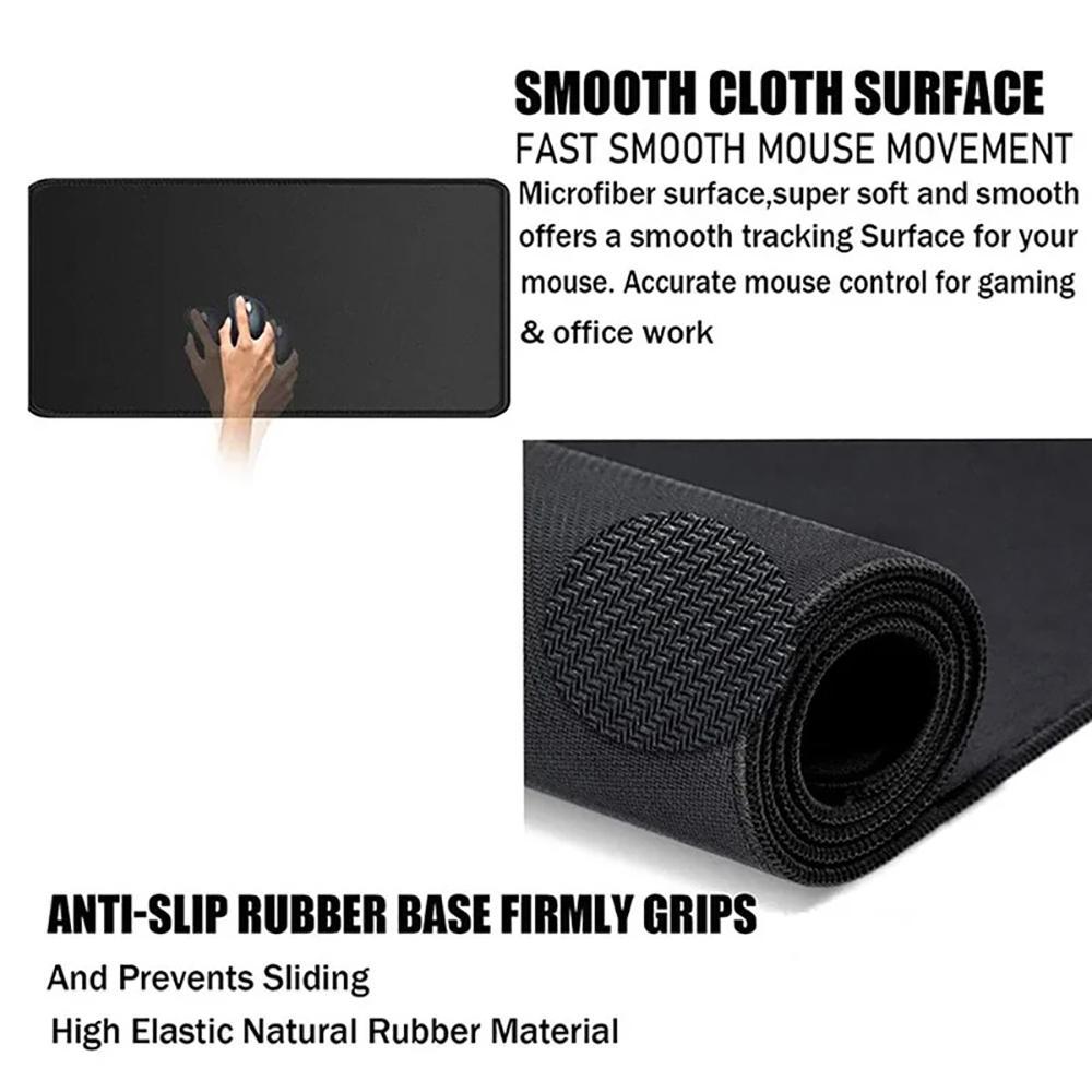 Jual 40X45 Large Square Mouse Pad Computer Office Table Mats Rubber Non ...