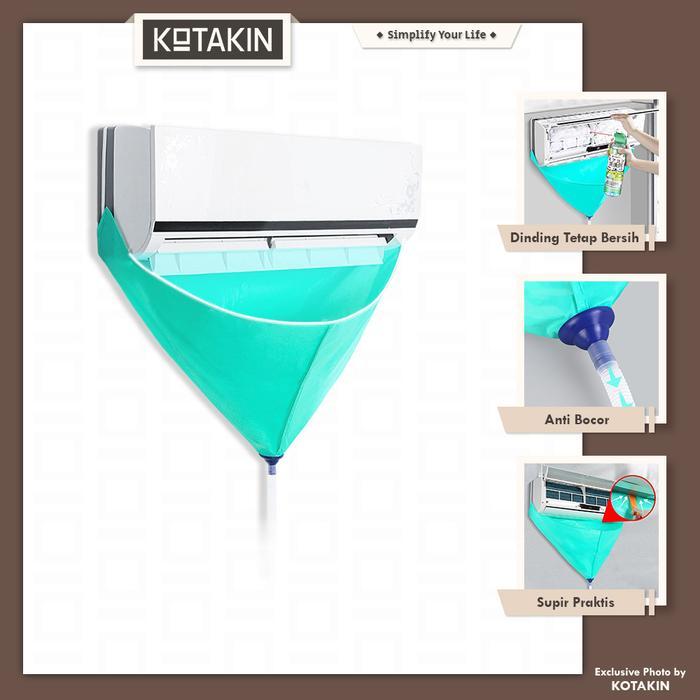 Jual PLASTIK COVER CUCI AC SPLIT INVERTER AIR CONDITIONING CLEANING ...