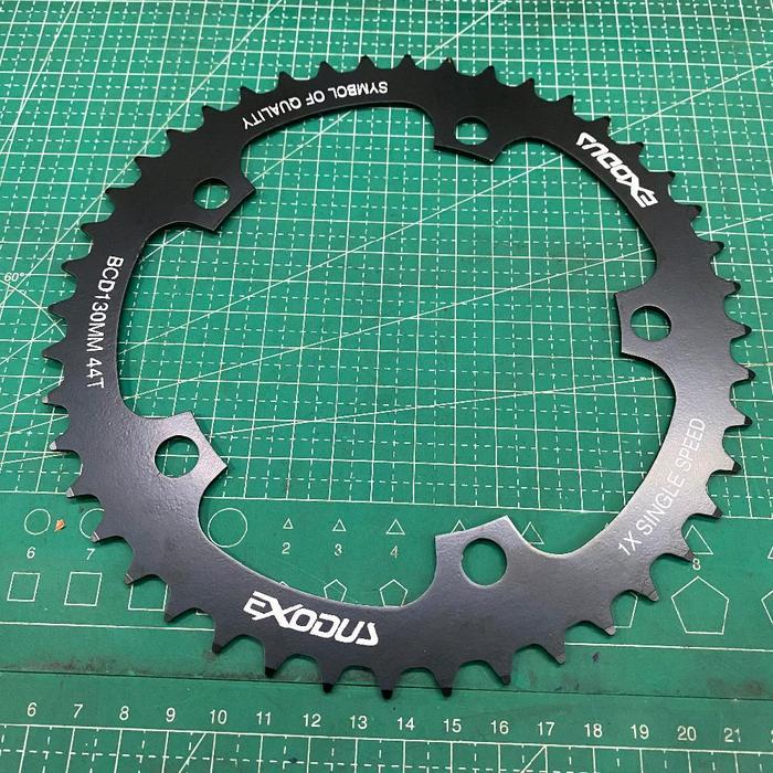 Jual Polygon Chainring Single Speed 44T 46T 48T Exodus Bcd 130 Fixie ...