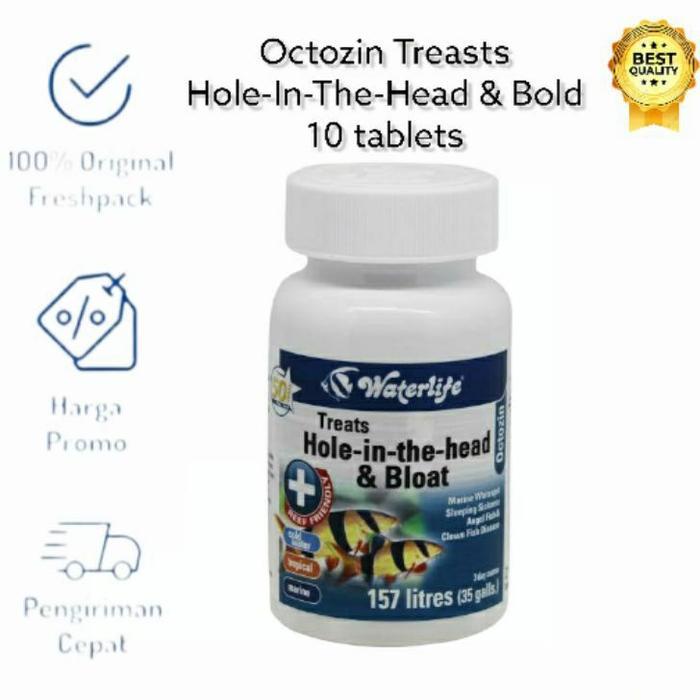 Jual Octozin Waterlife Hole In The Head Obat Infeksi Ikan Kembung ...