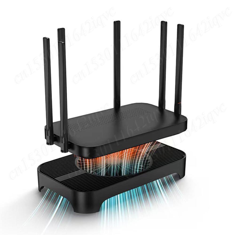 Jual Router Cooling Base DC 5V USB Powered Router Fan Protective Net ...