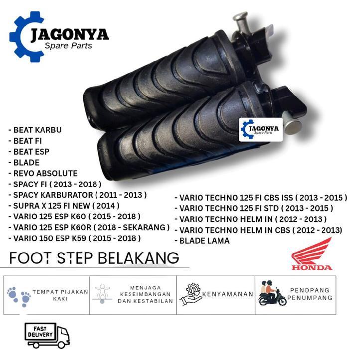 Jual Foot Step Belakang Pijakan Kaki Belakang Beat Karbu, Beat Fi, Beat ...
