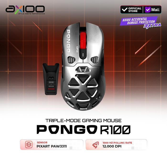 Jual Axioo Mouse Gaming Pongo R100 Triple Mode | Shopee Indonesia