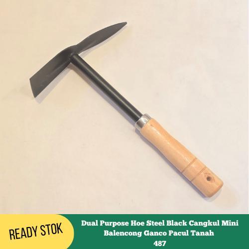 Jual DUAL PURPOSE HOE STEEL BLACK CANGKUL MINI BALENCONG GANCO PACUL ...