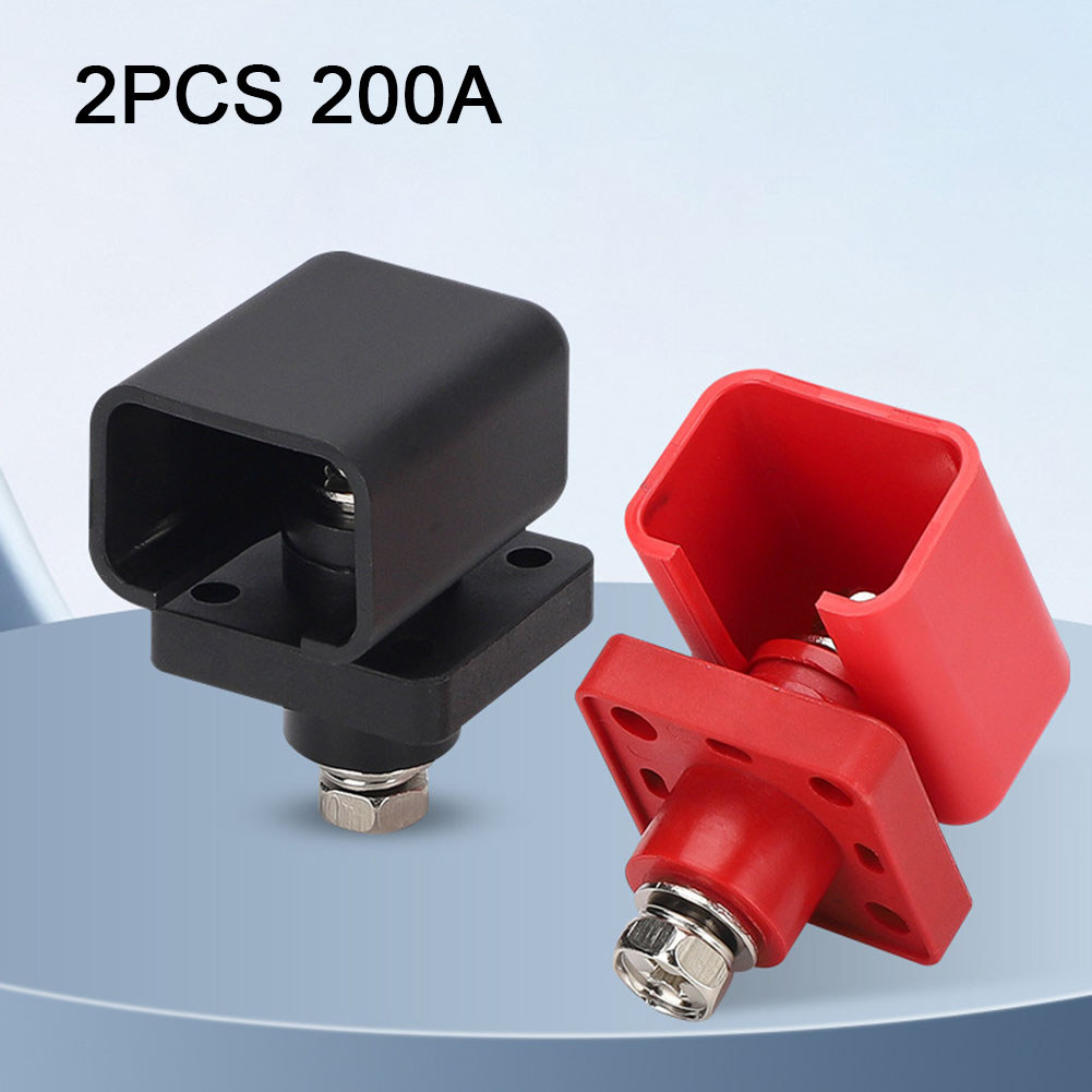 Jual 2pcs 200A High Current Energy Storage Terminal Battery Connector ...