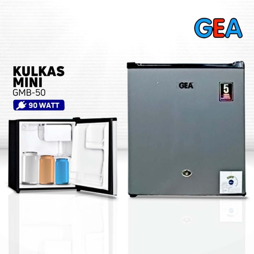 Jual GEA Kulkas Mini Portabel / GEA Mini Bar Gmb 50 - 46 Liter | Shopee ...