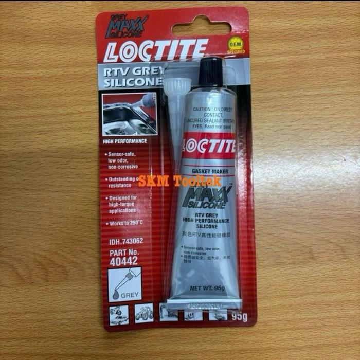 Jual Loctite Grey Maxx Rtv Silicone Gasket Maker (95G) #Gratisongkir ...