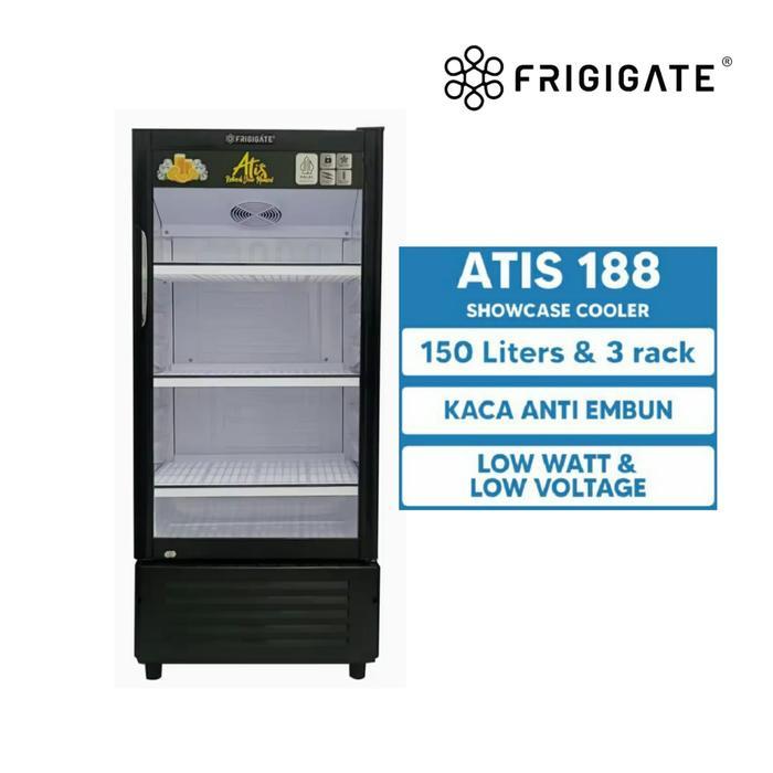 Jual SHOWCASE FRIGIGATE SCA180 LV 3 RAK DISPLAY COOLER 150 LITER ...