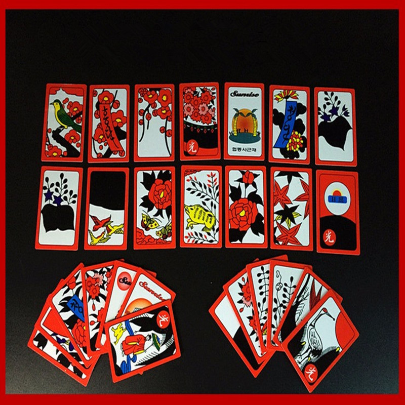 Jual Korean Japanese PVC Waterproof Mahjong Gostop Go Stop Board Game ...