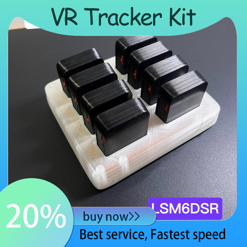 Jual SlimeVR Full Body Tracker Kit - 6 Trackers with LSM6DSV & ESP8266 ...