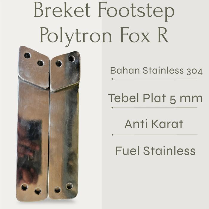 Jual footstep polytron fox r fox s extender footstep motor listrik ...