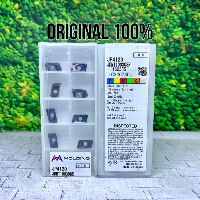 Jual Insert JDMT 10 03 08 R JS4045 merk Moldino Original baru JDMT ...