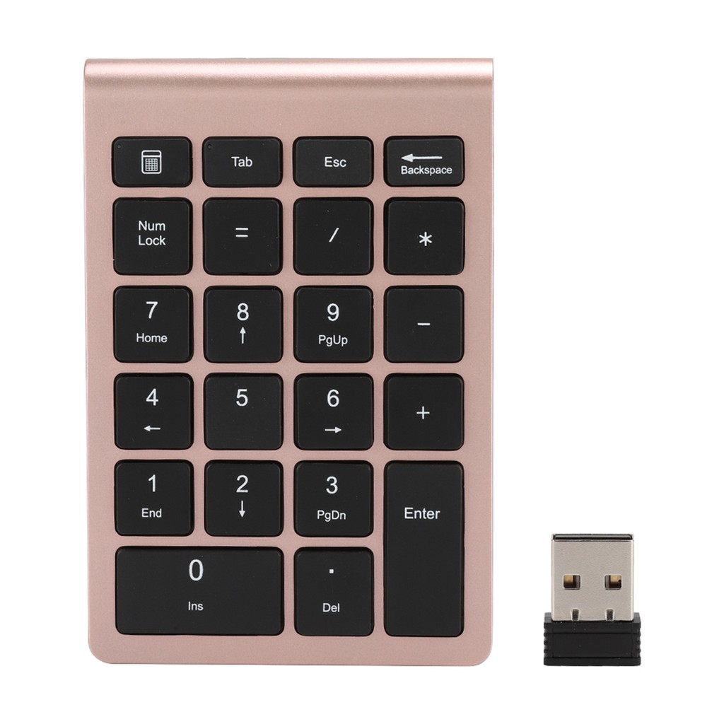 Jual 22 Keys Numerical Keyboard 2.4G Wireless Mini Numpad Ergonomic ...